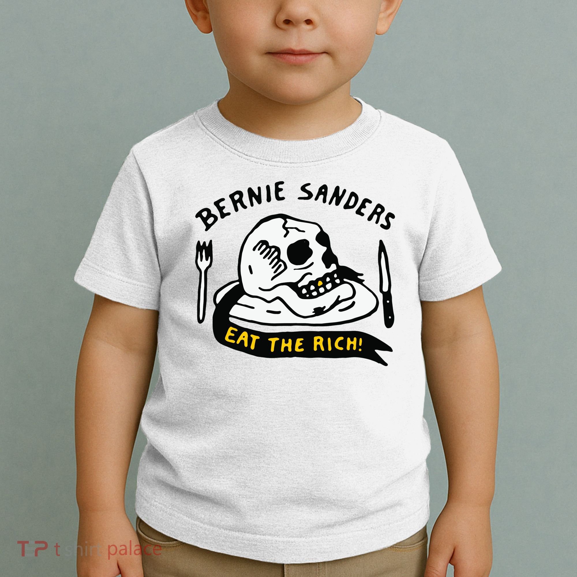 Bernie Sanders Eat The Rich Toddler T-Shirt