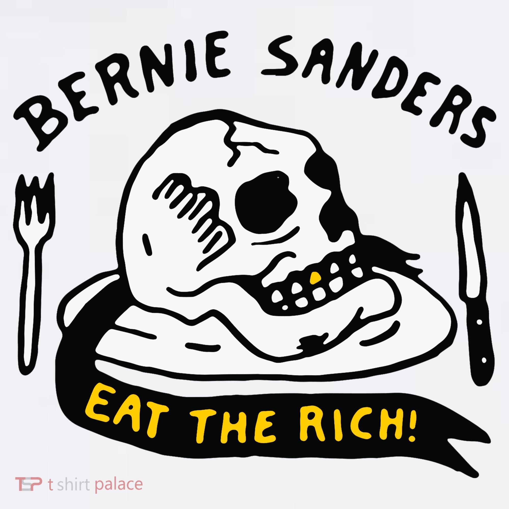 Bernie Sanders Eat The Rich Women's Long Sleeve Shirt