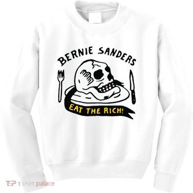 Bernie Sanders Eat The Rich Kids Sweatshirt