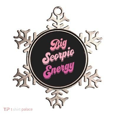 Big Scorpio Energy Scorpio Zodiac Sign Ornament