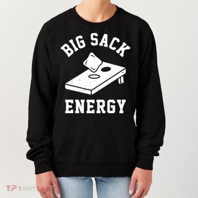 Big Sack Energy Funny Cornhole Women's Sweatshirt