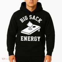 Big Sack Energy Funny Cornhole Hoodie thumb 2