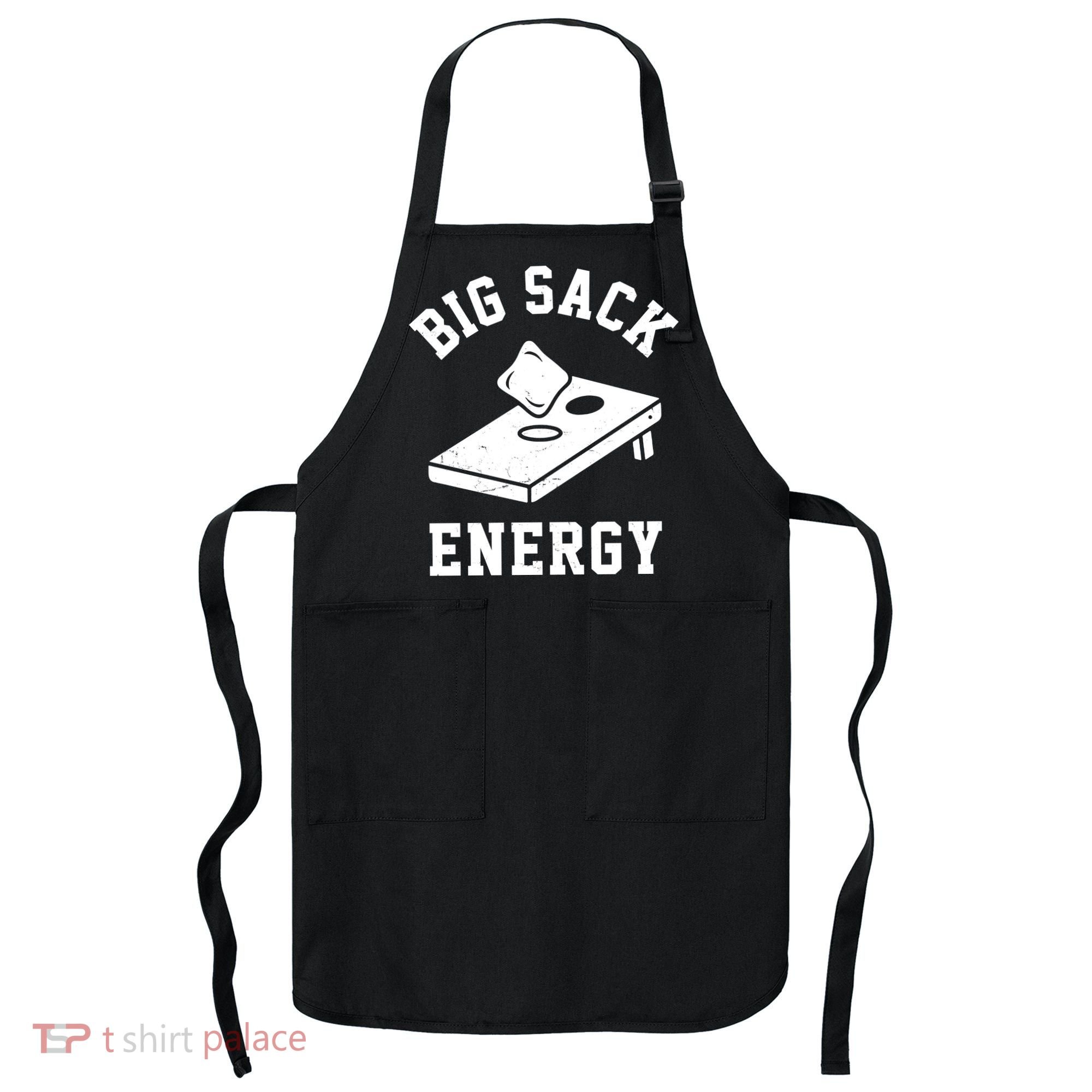 Big Sack Energy Funny Cornhole Apron