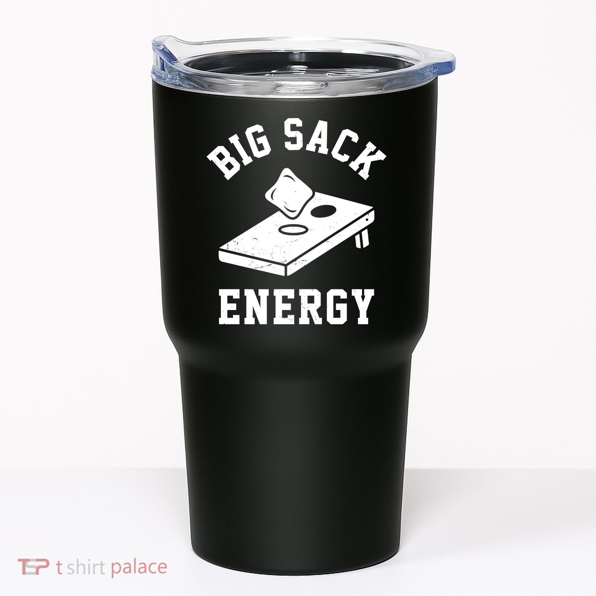 Big Sack Energy Funny Cornhole Tumbler