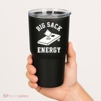 Big Sack Energy Funny Cornhole Tumbler thumb 2