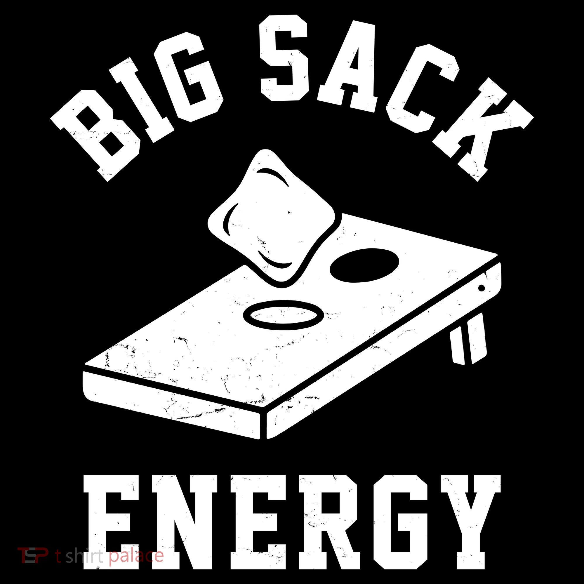Big Sack Energy Funny Cornhole Ornament