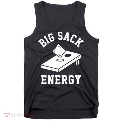 Big Sack Energy Funny Cornhole Tank Top