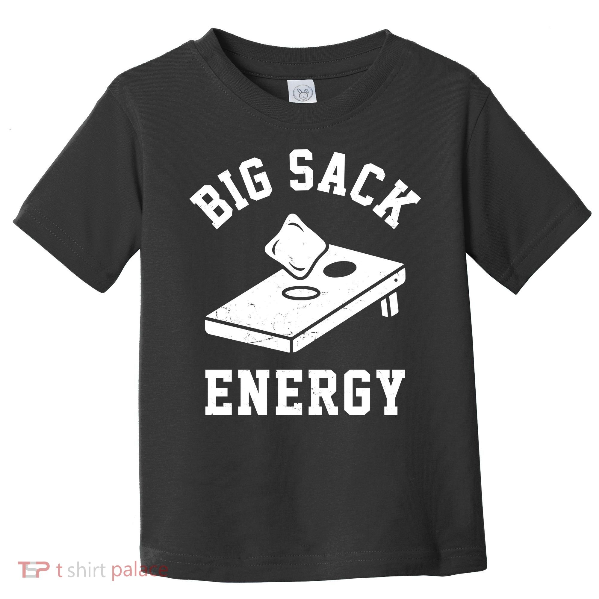 Big Sack Energy Funny Cornhole Toddler T-Shirt