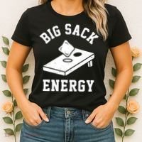 Big Sack Energy Funny Cornhole Women's T-Shirt thumb 2