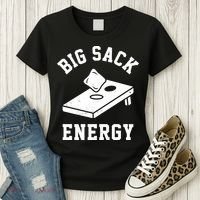 Big Sack Energy Funny Cornhole Women's T-Shirt thumb 3