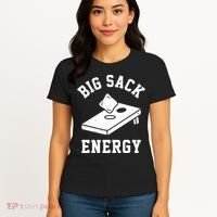 Big Sack Energy Funny Cornhole Women's T-Shirt thumb 4