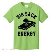 Big Sack Energy Funny Cornhole Kids T-Shirt thumb 0