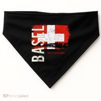 Basel Switzerland Europe USA-Made Doggie Bandana thumb 0