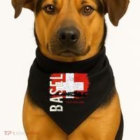 Basel Switzerland Europe USA-Made Doggie Bandana thumb 1
