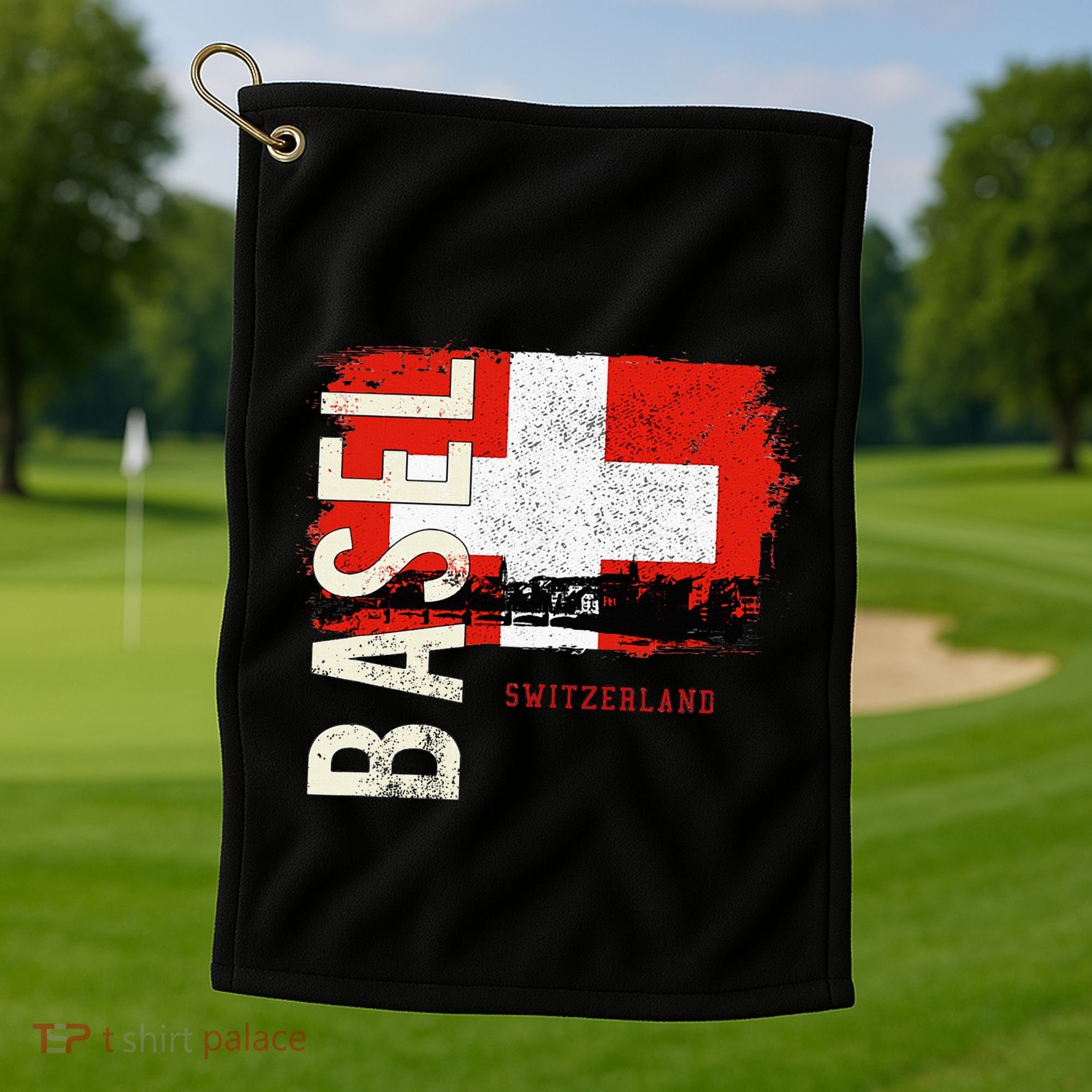 Basel Switzerland Europe Golf Towel