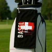 Basel Switzerland Europe Golf Towel thumb 2