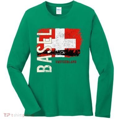 Basel Switzerland Europe Women's Long Sleeve Shirt