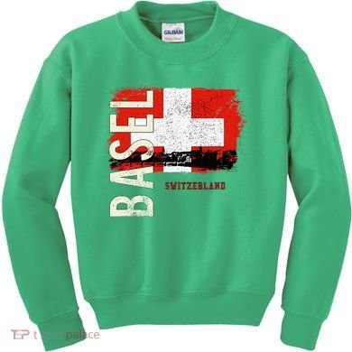 Basel Switzerland Europe Kids Sweatshirt
