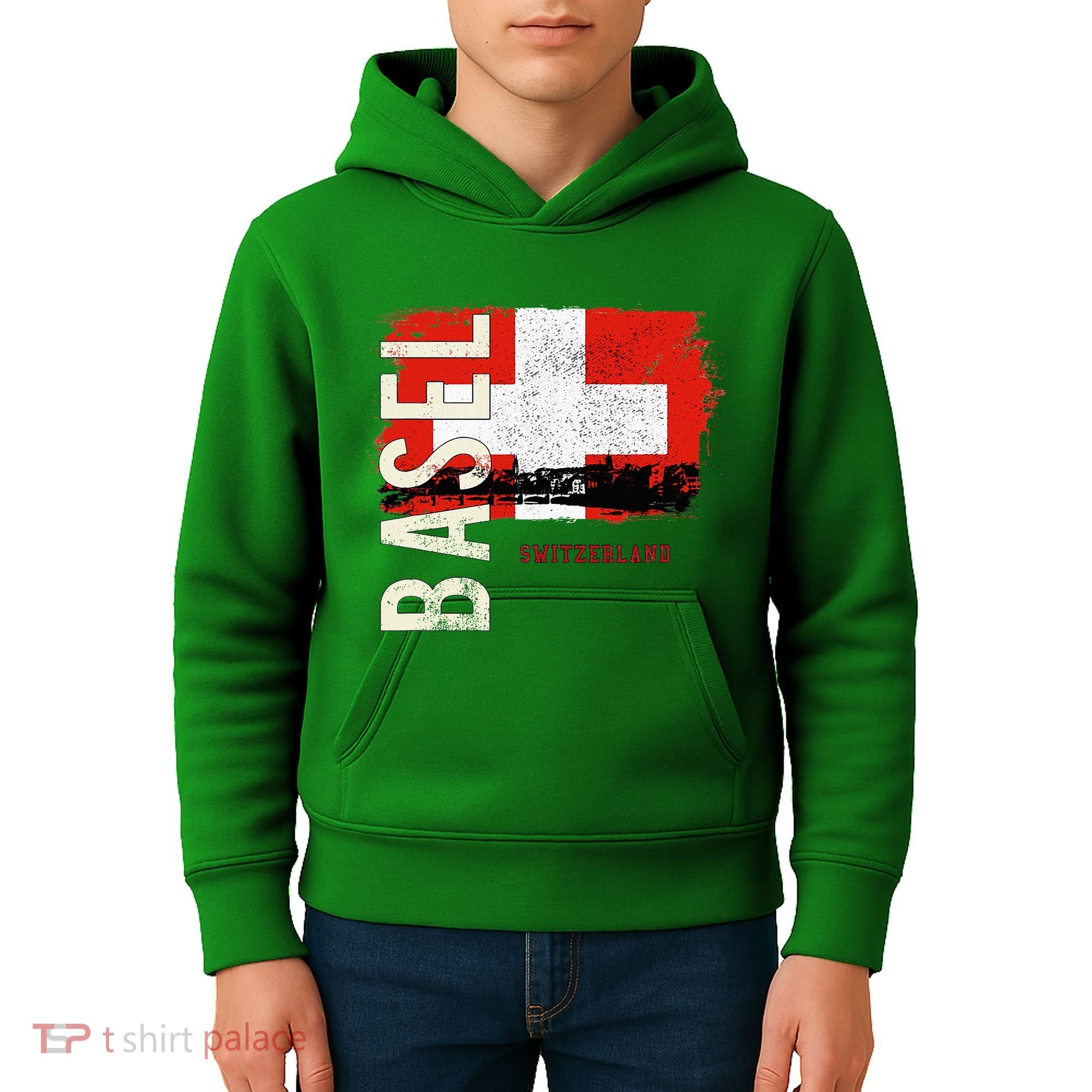 Basel Switzerland Europe Kids Hoodie