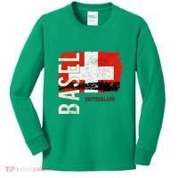 Basel Switzerland Europe Kids Long Sleeve Shirt thumb 0