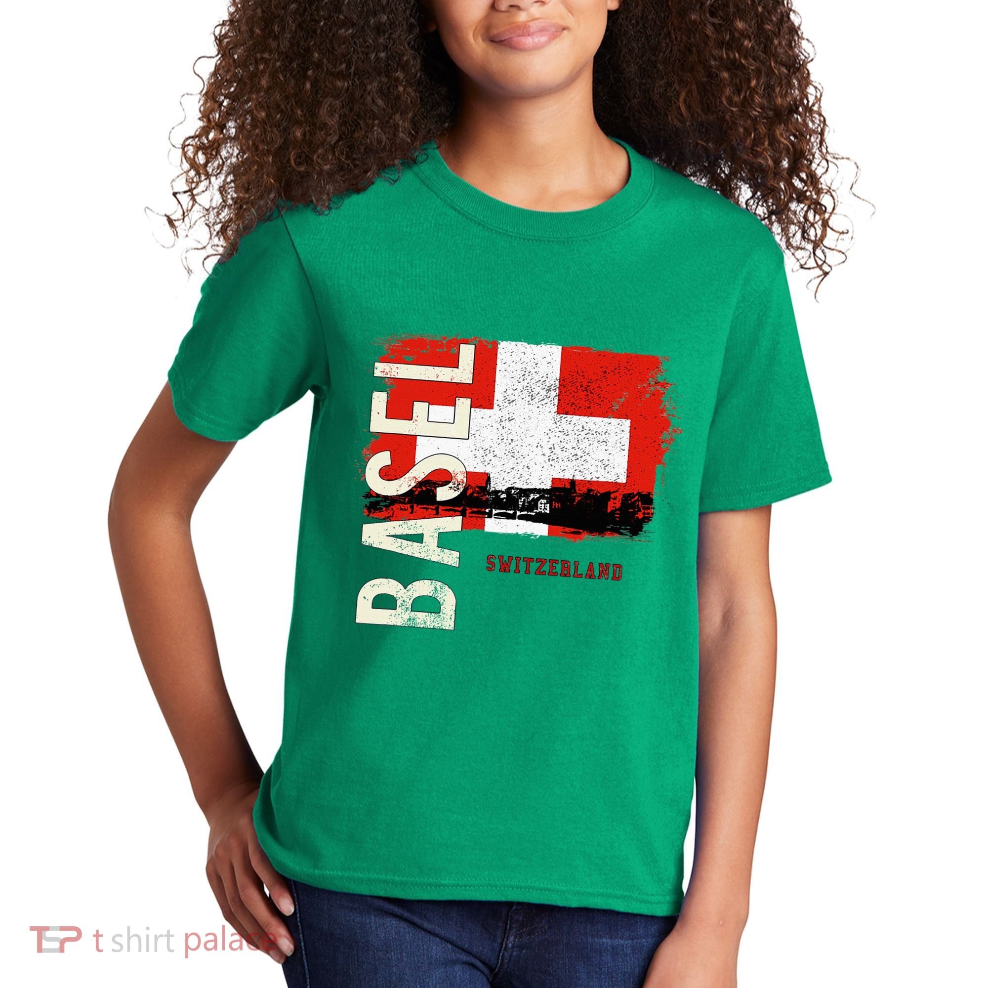 Basel Switzerland Europe Kids T-Shirt