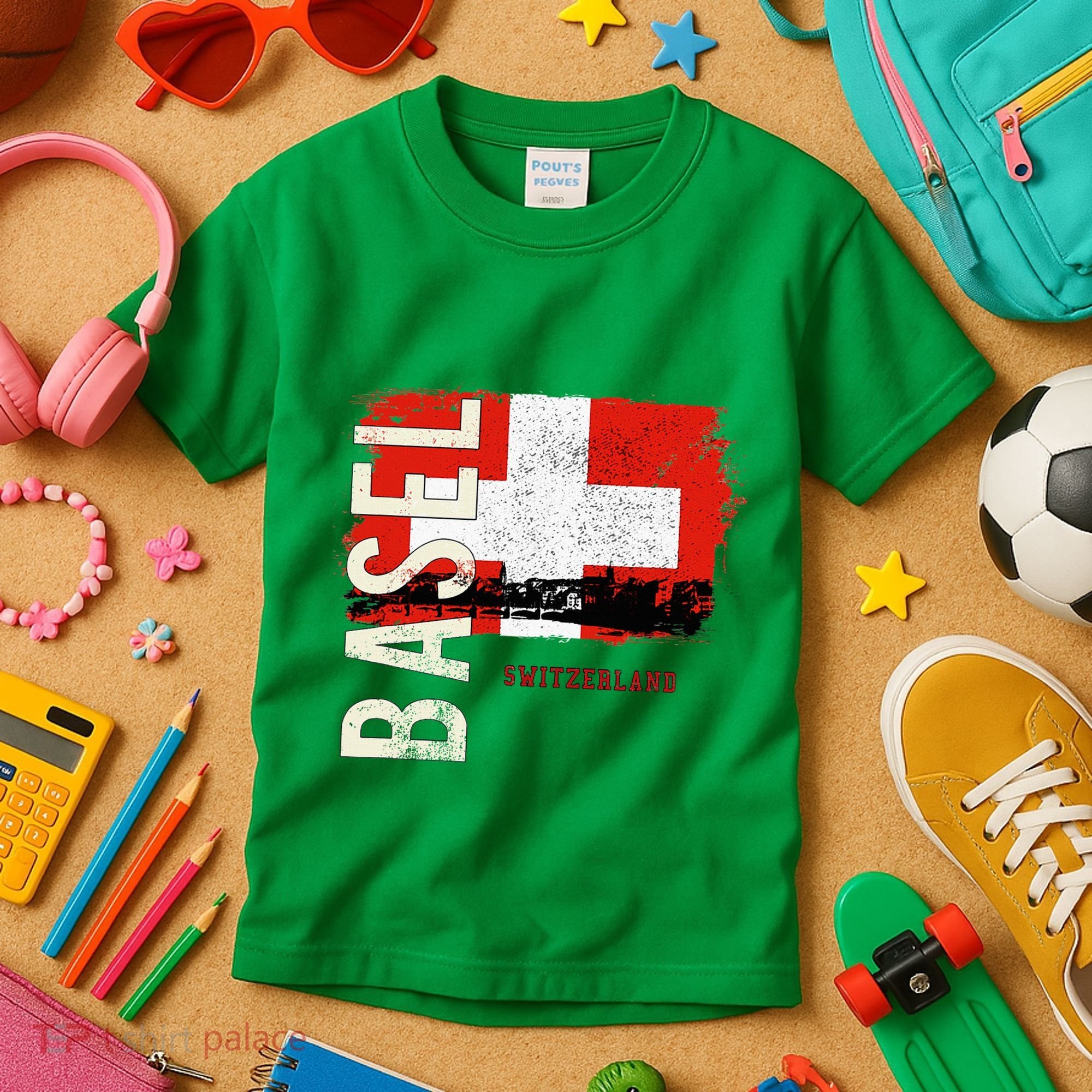 Basel Switzerland Europe Kids T-Shirt