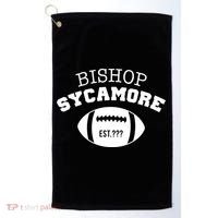 Bishop Sycamore Est. ??? Funny Golf Towel thumb 0