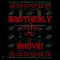 Brotherly Shove Eagles Nick Sirianni Ugly Christmas Sweater Coffee Mug thumb 5
