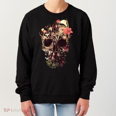 Bloom Skull Flower Women's Sweatshirt