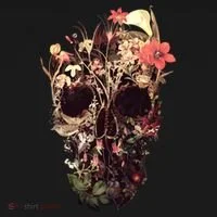 Bloom Skull Flower Doggie Tank thumb 4