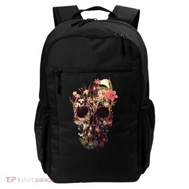 Bloom Skull Flower Backpack