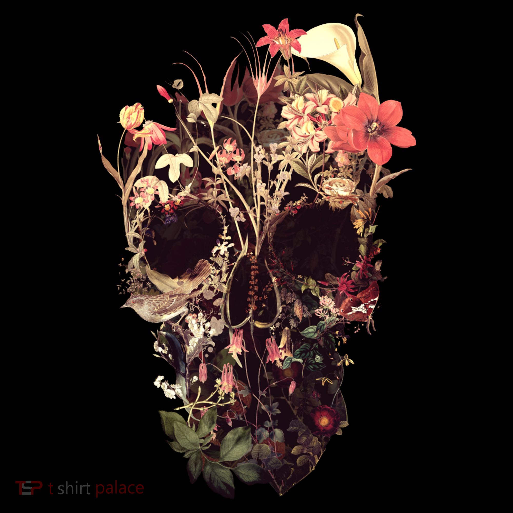 Bloom Skull Flower Women's Hoodie