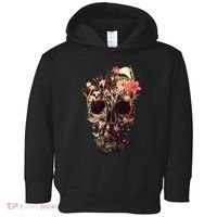 Bloom Skull Flower Toddler Hoodie thumb 0