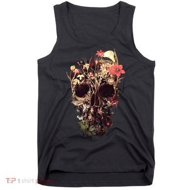 Bloom Skull Flower Tank Top