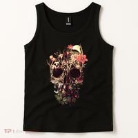 Bloom Skull Flower Tank Top thumb 2