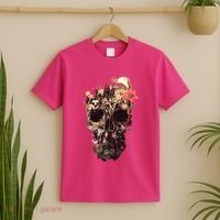 Bloom Skull Flower T-Shirt thumb 2