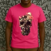Bloom Skull Flower T-Shirt thumb 3