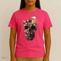 Bloom Skull Flower T-Shirt thumb 4