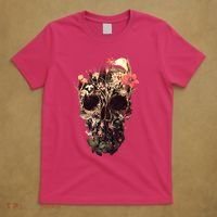 Bloom Skull Flower T-Shirt thumb 5