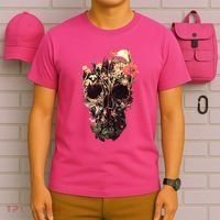 Bloom Skull Flower T-Shirt thumb 6