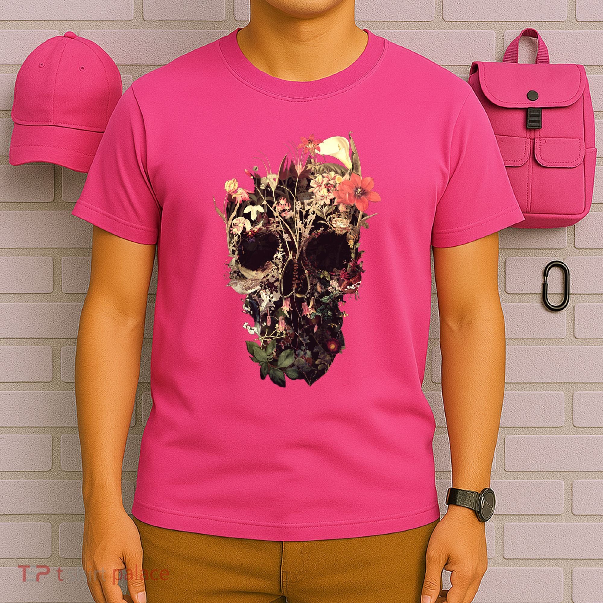 Bloom Skull Flower T-Shirt