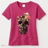 Bloom Skull Flower Women's T-Shirt thumb 0