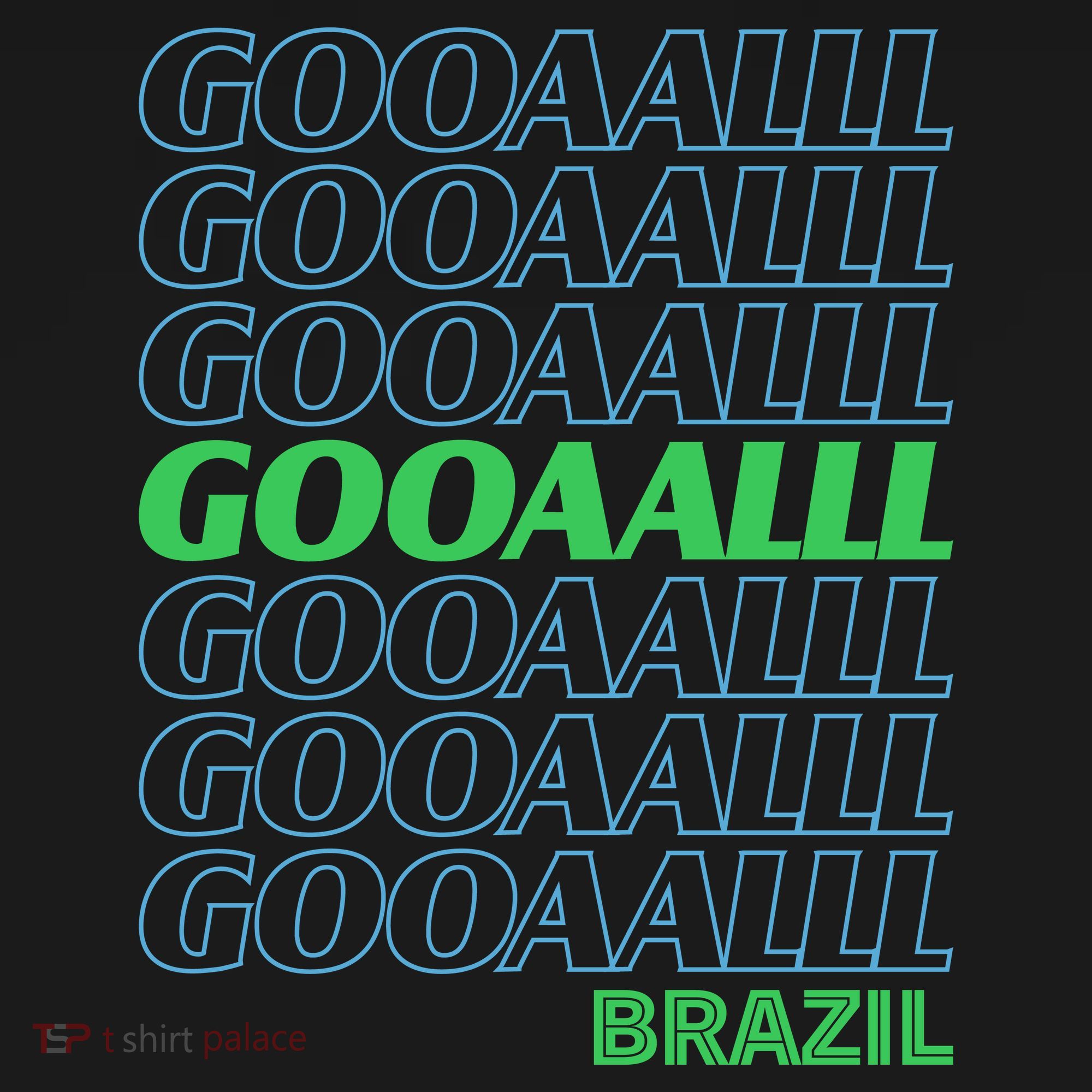 Brazil Soccer Fan Gear GOOAAALLL Toddler Hoodie