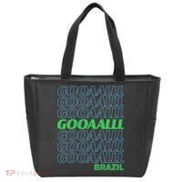 Brazil Soccer Fan Gear GOOAAALLL Tote Bag thumb 0