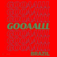 Brazil Soccer Fan Gear GOOAAALLL Santa Hat thumb 1