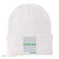 Brazil Soccer Fan Gear GOOAAALLL Beanie thumb 0