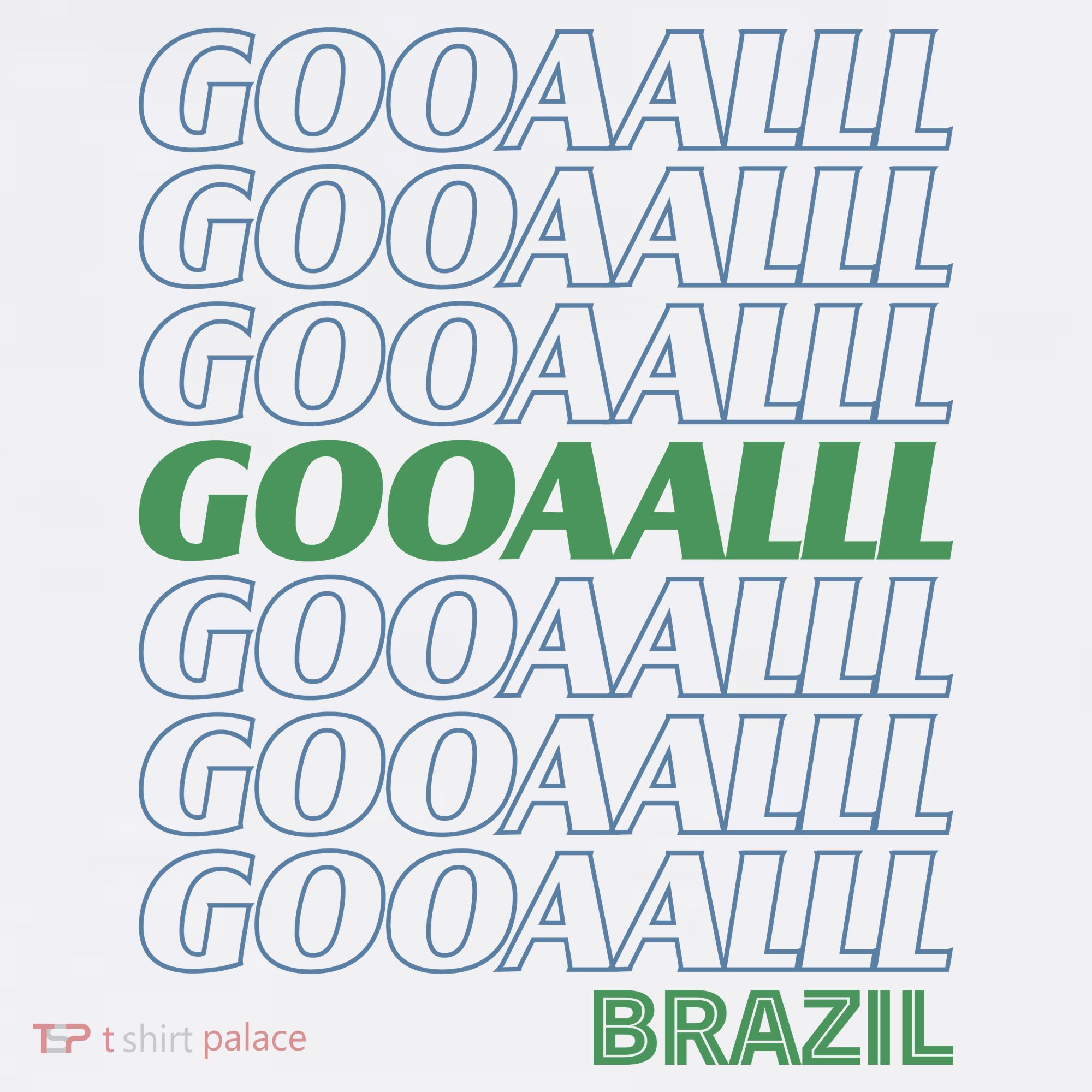 Brazil Soccer Fan Gear GOOAAALLL Polo