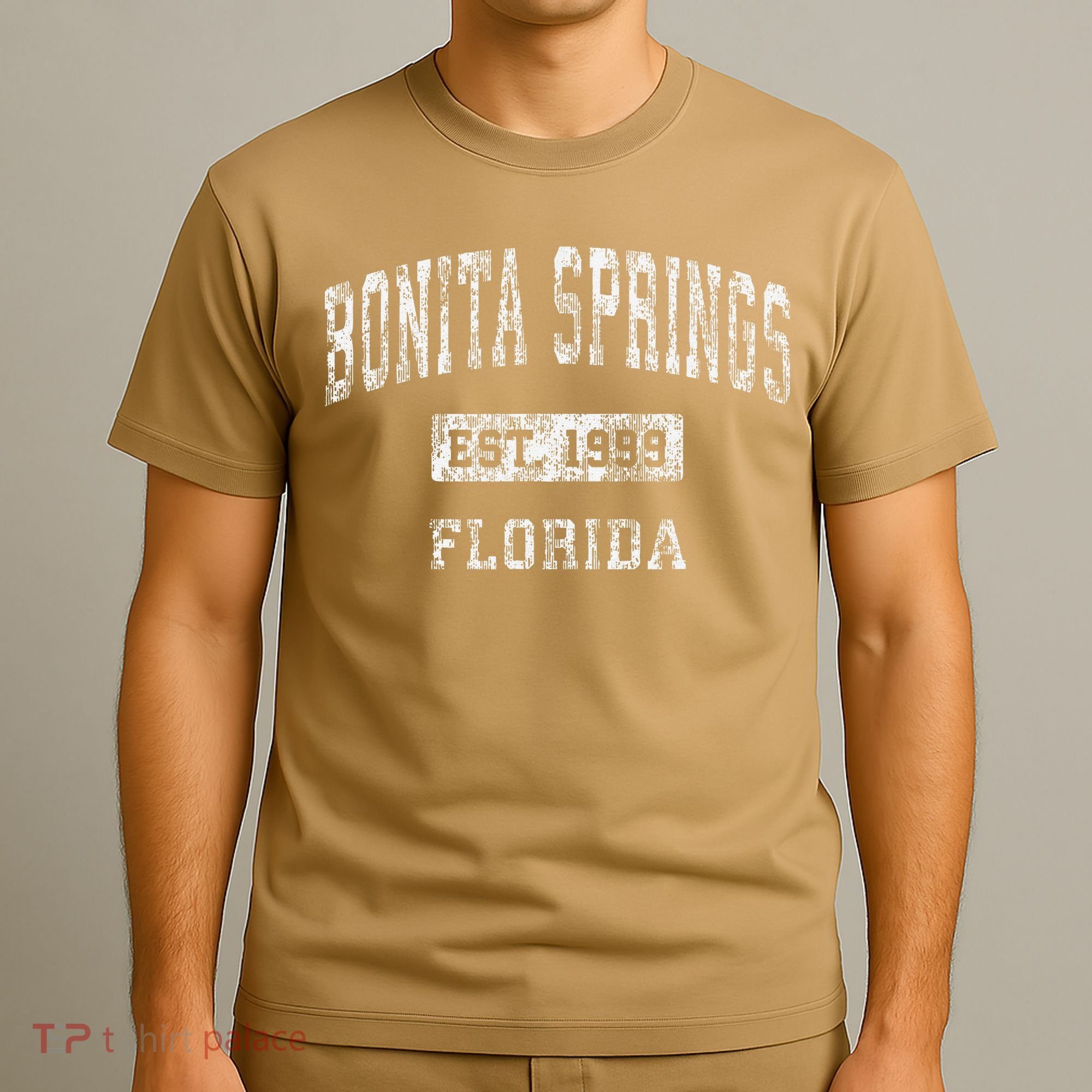 Bonita Springs Florida Fl Vintage Established T-Shirt
