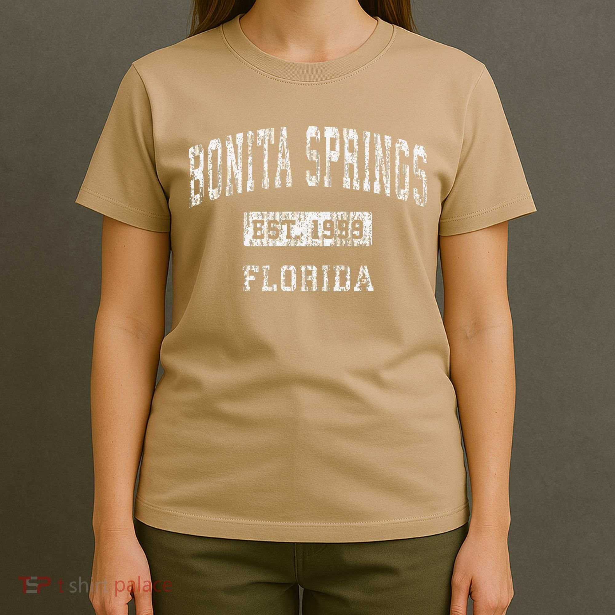 Bonita Springs Florida Fl Vintage Established T-Shirt