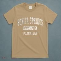 Bonita Springs Florida Fl Vintage Established T-Shirt thumb 5